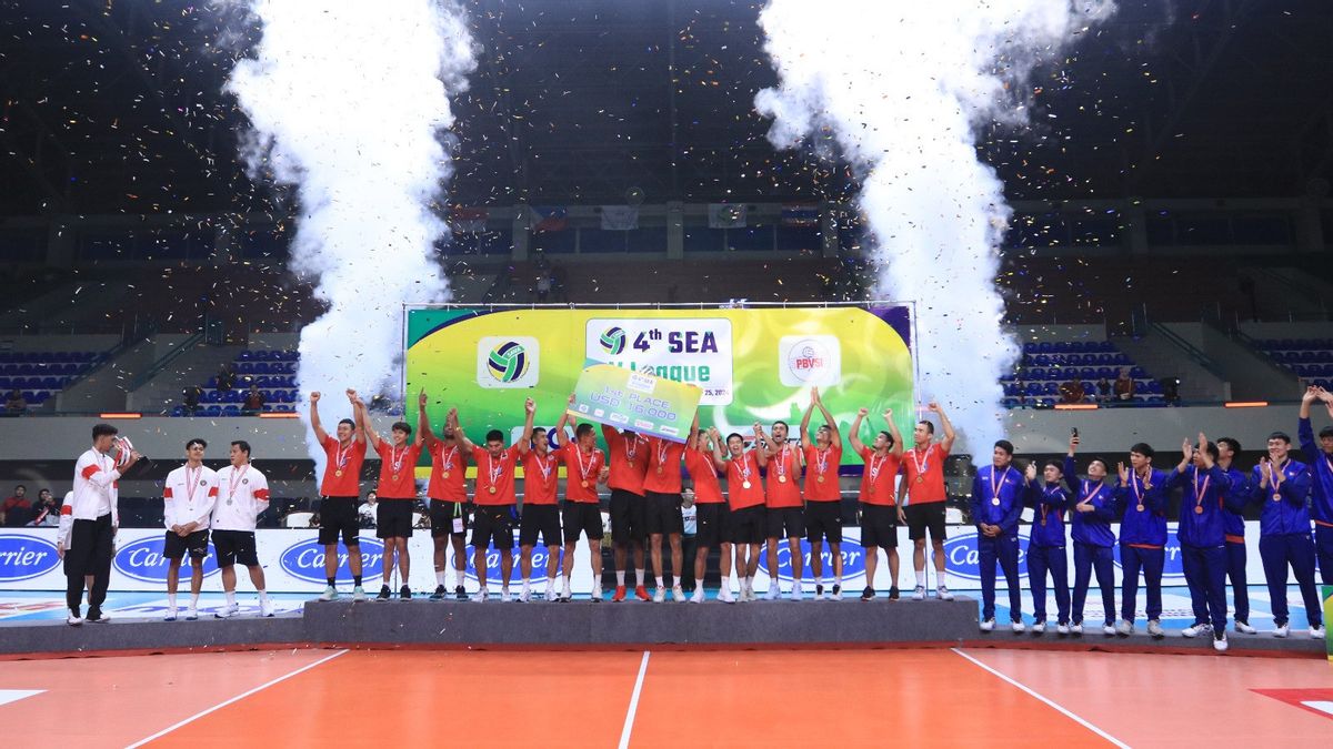 SEA Vリーグ2024のインドネシアババクベルールバレーボール代表チーム、PBVSI理事会の交代奨励が強化されました