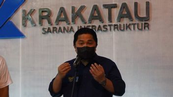Erick Thohir S’attend à Ce Que Les Infrastructures Du Krakatau Optimisent La Performance De La Mère