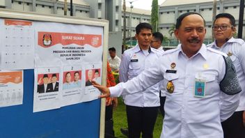 Officers Hold Simulation Of Election Candidates In Cipinang Prison