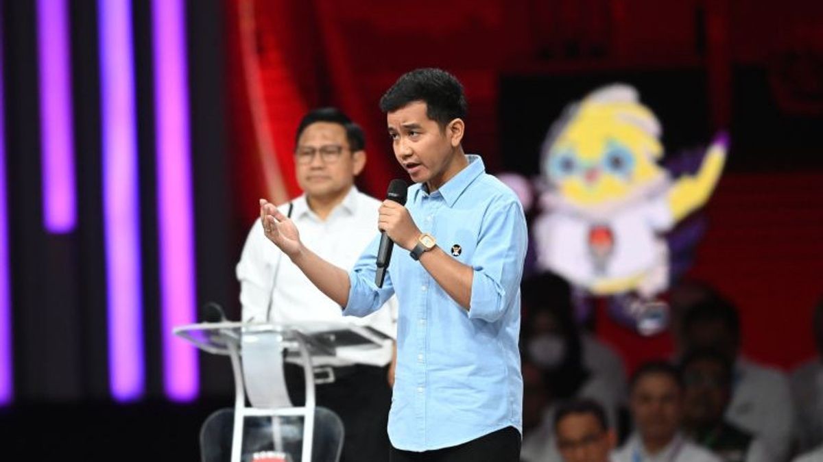    KPU Evaluasi Aturan Main Debat Pilpres Gara-gara Gibran Keluar Podium Lagi