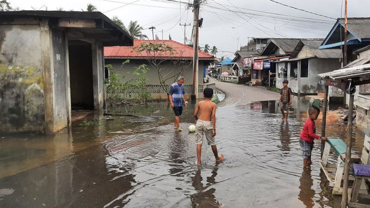 BMKG预测罗布洪水仍将袭击丹戎槟榔，直到2023年1月29日