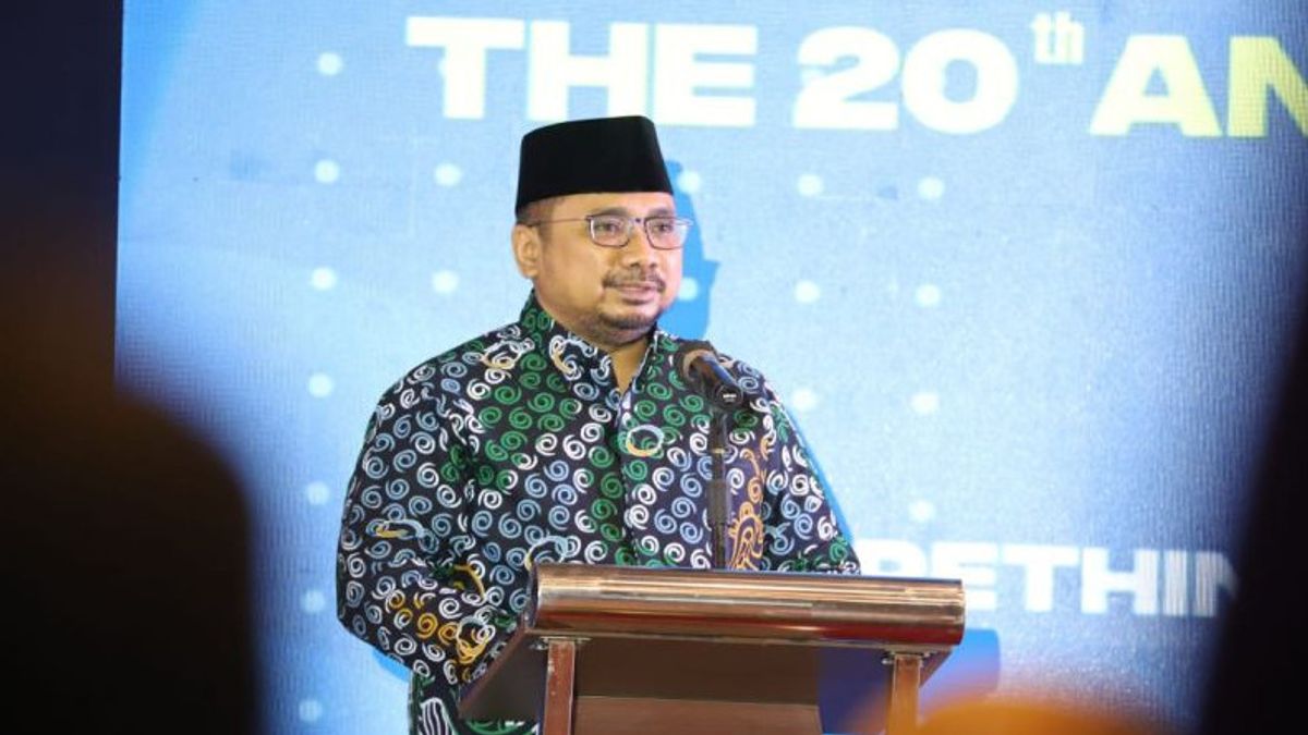 Minister Of Religion Yaqut Asks Indonesia's Education System To Be Free From Teachings Against The State