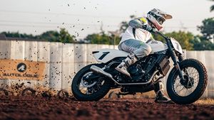 Inilah Royal Enfield FT450, Motor Flattracker Khusus Berbasis Guerilla 450