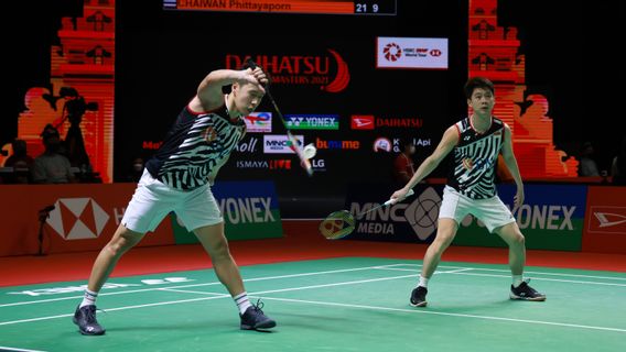 Sad, Marcus / Kevin Become The Sole Representative In The Semifinals Of The 2021 Indonesia Masters