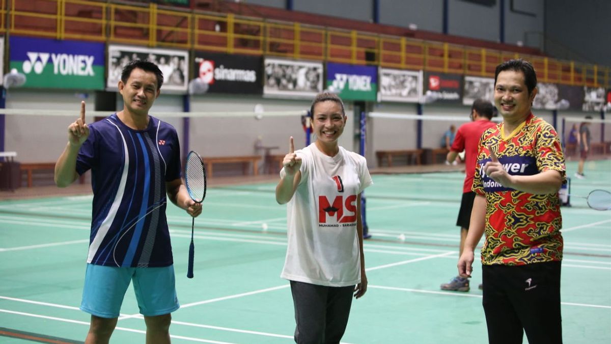 印尼羽毛球传奇人物支持拉哈尤·萨拉斯瓦蒂在南丹格朗地区选举