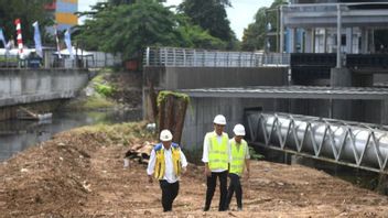 Kementerian PUPR Tuntaskan Proyek Sodetan Sungai Ciliwung