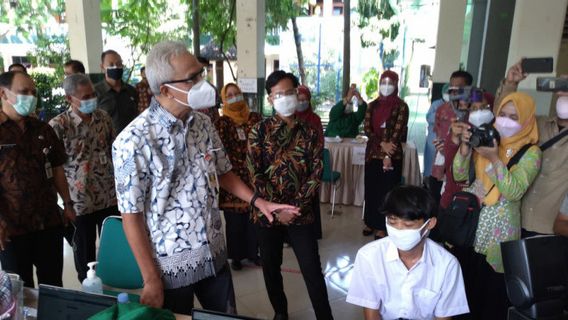 Ganjar Pranowo soal Kondisi COVID-19: Istilah Saya Satu, Jateng Sudah Membaik Tapi Belum Baik