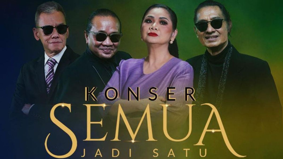 Fariz RM dan Vina Panduwinata Bergabung dengan Musisi Legendaris Buat Konser Semua Jadi Satu 