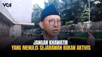 Fadli Zon Expects The Public Not To Worry About Rewriting History: Who Writing Historians