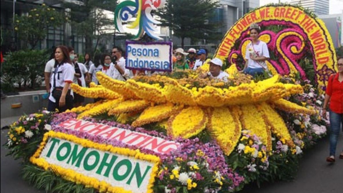 観光創造経済省は、トモホンの象徴的な花祭をウィスマンに売ることができると考えています