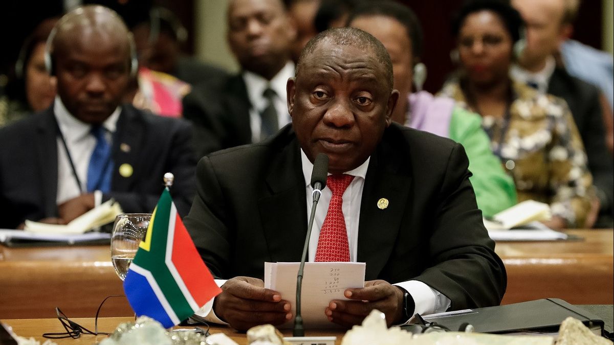 Presiden Afrika Selatan Ramaphosa Tunjuk Panel Selidiki Tuduhan AS Soal Pengiriman Senjata ke Rusia