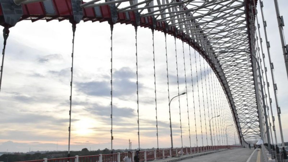 Perlebaran Akses Jalan masuk Jembatan Musi VI Palembang Sepanjang 700 Meter Dilakukan Bertahap
