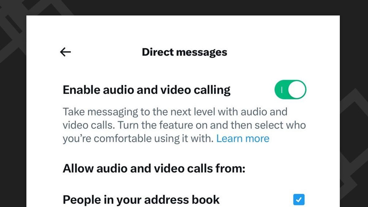 Platform X Kini Bisa Digunakan untuk Panggilan Audio dan Video