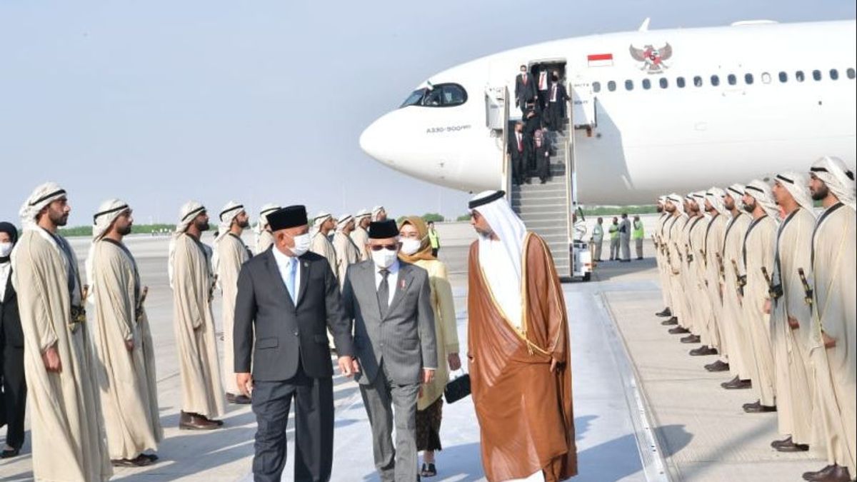 マルフ・アミン副大統領がアブダビに到着し、UAE大統領と会談予定