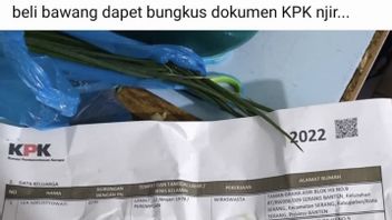 aramphétamine virale du document LHKPN devient bonbon, KPK : Pas d’impression officielle de l’institution