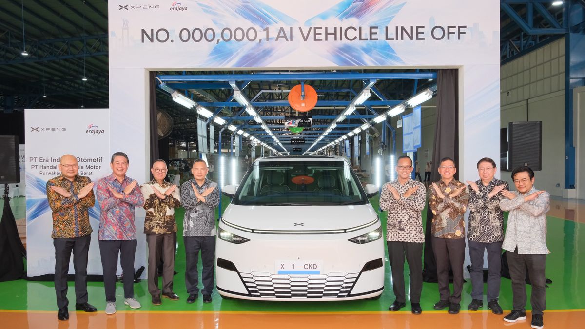 Xpeng Mulai Rakit Mobil listrik Pertama di Indonesia Pakai Fasilitas Handal