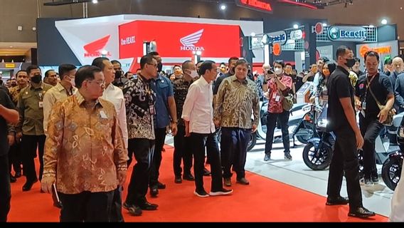 Open The IIMS 2023 Exhibition, Jokowi: The Indonesian Automotive Industry With Bright Prospel