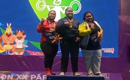 Kisah Lifter Jabar Peraih Emas, Fitria Martiningsih: 9 Bulan Pisah dari Suami demi Harumkan Tanah Pasundan di PON Papua