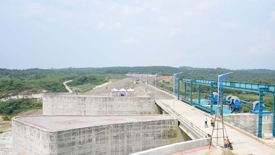 Construction Of Banten Karian Dam Reaches 90.22 Percent, Minister Of PUPR: Please Work In More Details