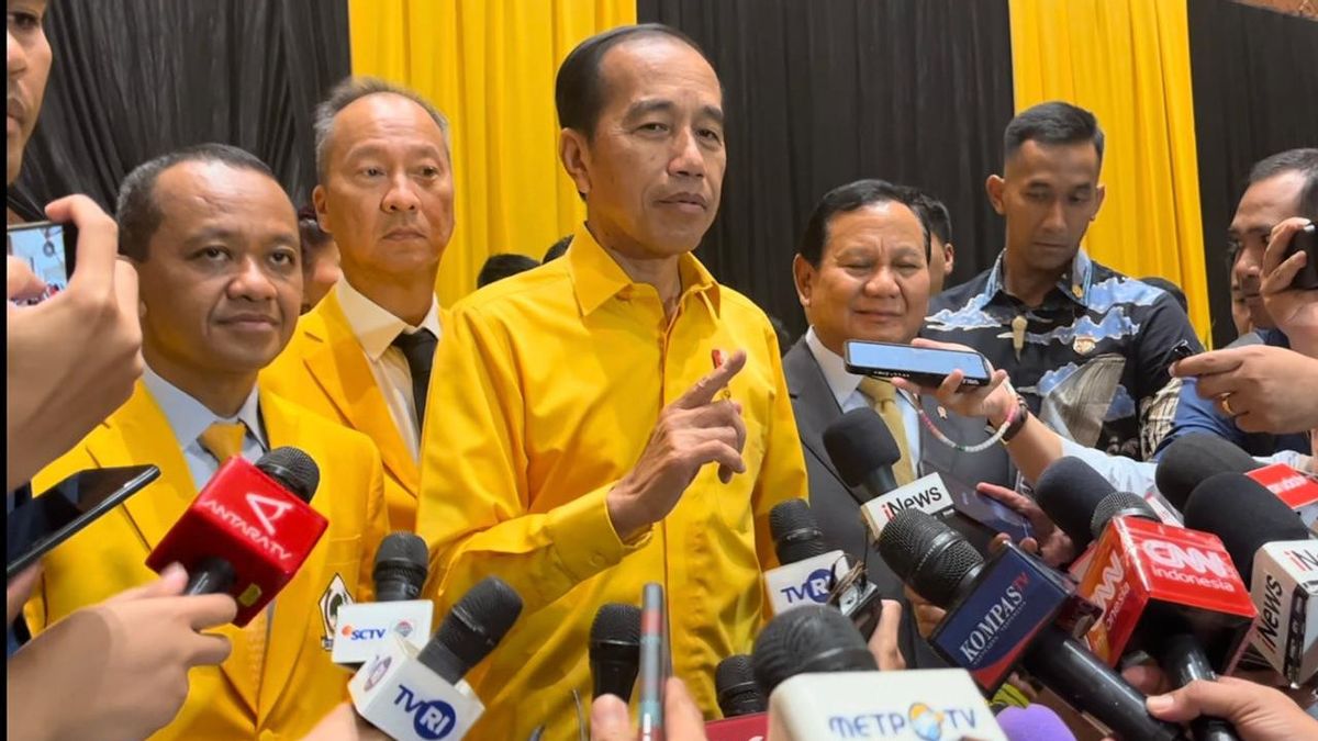 Jokowi Asked To Join Golkar: Ask The Golkar Chairman, Don't Ask Me