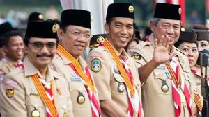 Gubernur Jokowi Dapat Lencana Melati Gerakan Pramuka dalam Memori Hari Ini, 14 Agustus 2014