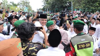 Ganjar Pranowo Steals Participants' Attention At NU's One Century Event