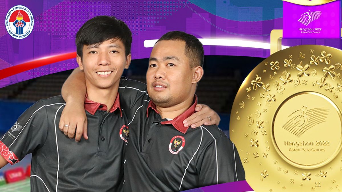 アジアパラ競技大会:追加され続け、インドネシアの分遣隊は合計23の金メダルを集めました