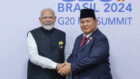 Prabowo Ajak PM India Tingkatkan Kerja Sama Kesehatan dan Pendidikan