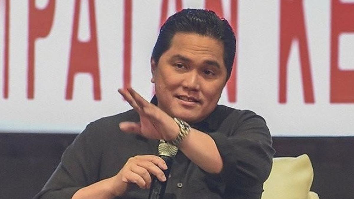 Not Wanting To Be Left Behind From Other Countries, Erick Thohir Will Be Serious About Coal Downstreaming