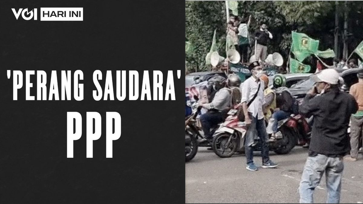 VOIビデオ今日:抗議者たちはスハルソにPPPケトゥムとして辞任するよう要求する