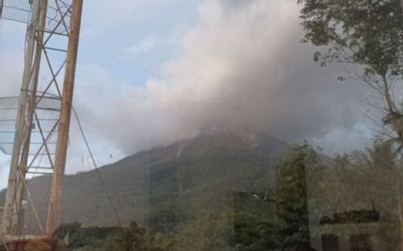 PVMBG Minta Masyarakat Waspadai Awan Panas Guguran Gunung Karangetang Sitaro Sulut