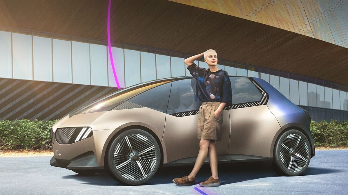 Mobil Bunglon, BMW Luncurkan <i>Concept Car</i> yang Warnanya Bisa Sesuai dengan Status Media Sosial Anda