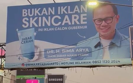 Bukan Iklan Skincare, Bima Arya Usung Jabar Cerah di Pilgub Jabar 2024