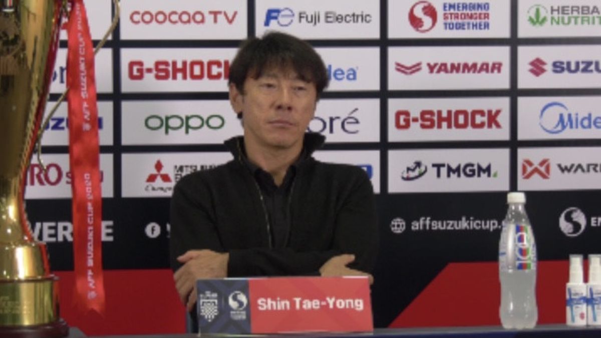 Facing Thailand In The Second Leg, Shin Tae-yong Believes There Is Still A Chance For Indonesia To Win