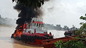 Polisi Periksa Sejumlah Saksi Terkait Kebakaran Tugboat Bojoma 2906 yang Tewaskan Satu Orang