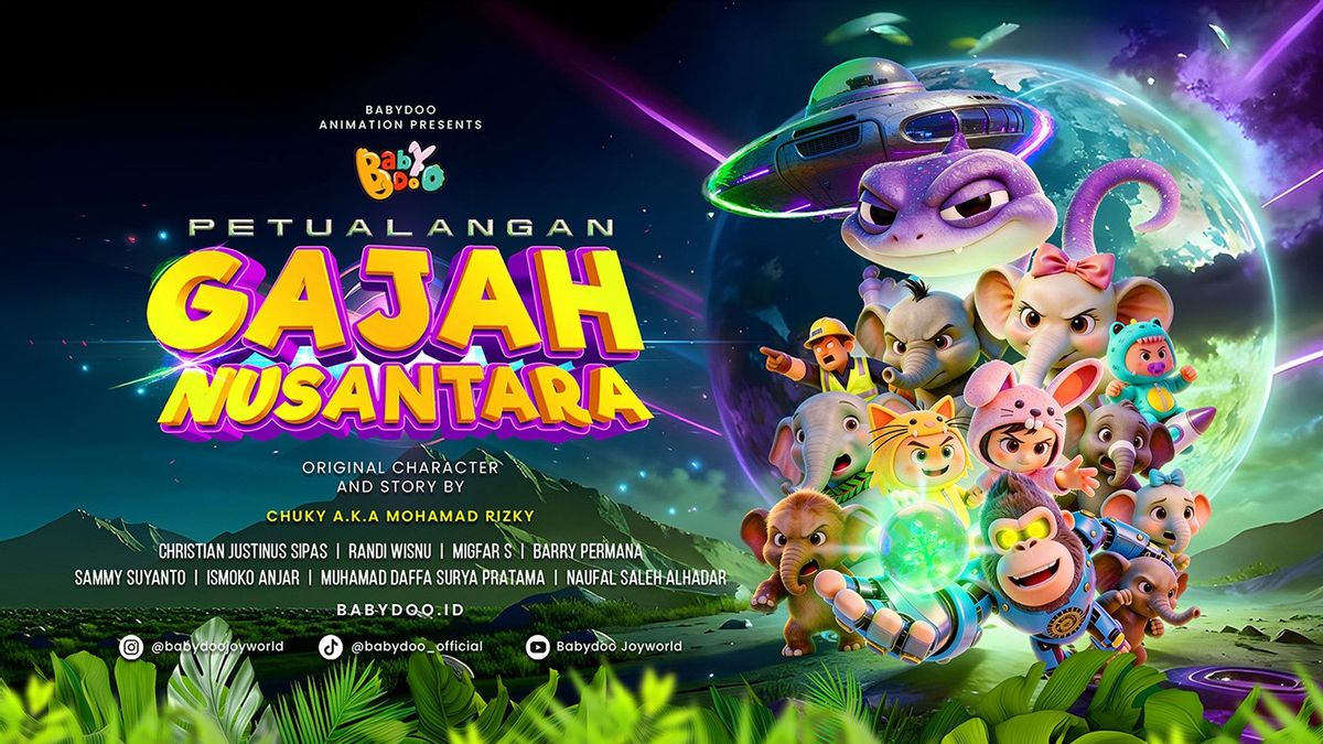 BabyDooは、教育と環境の価値を持つナトゥランサ象の冒険の子供のアニマルを発売します