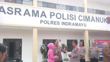 افتتح مهجع شرطة Cimanuk ، رئيس شرطة جاوة الغربية: مخصص لأولئك الذين ليس لديهم منزل في Indramayu