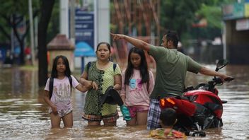 150 RT à Jakarta Touchés Par Les Inondations