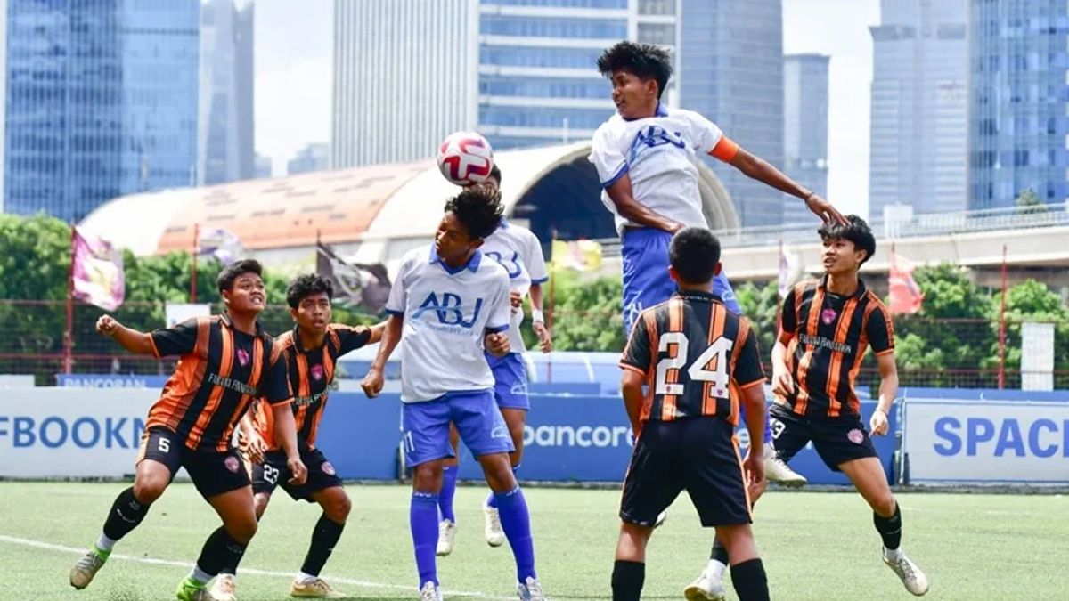 雅加达U17联赛比赛结果的球员将被提名为DKI雅加达PON Pra Team