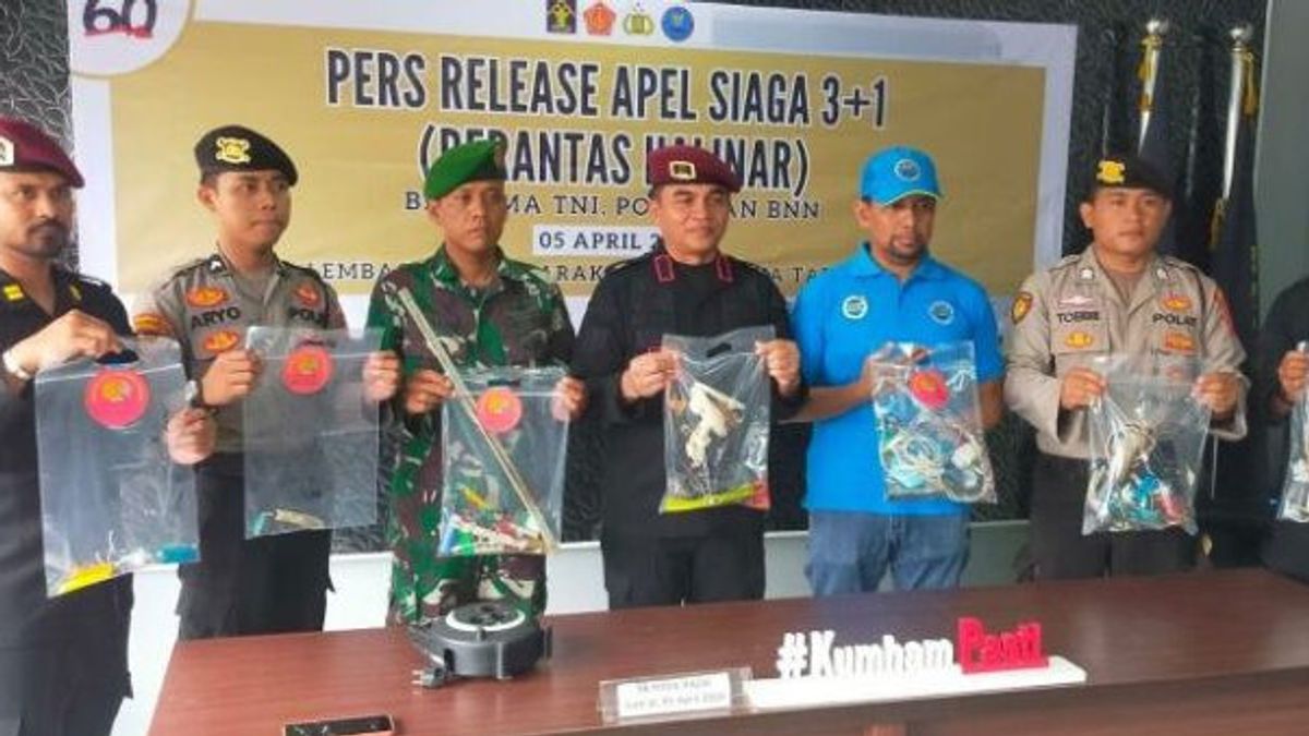 Tarakan Class IIA Prison Raided, Sajam Found And Cellphone