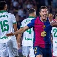 Robert Lewandowski Kukuhkan Barcelona di Puncak Klasemen La Liga
