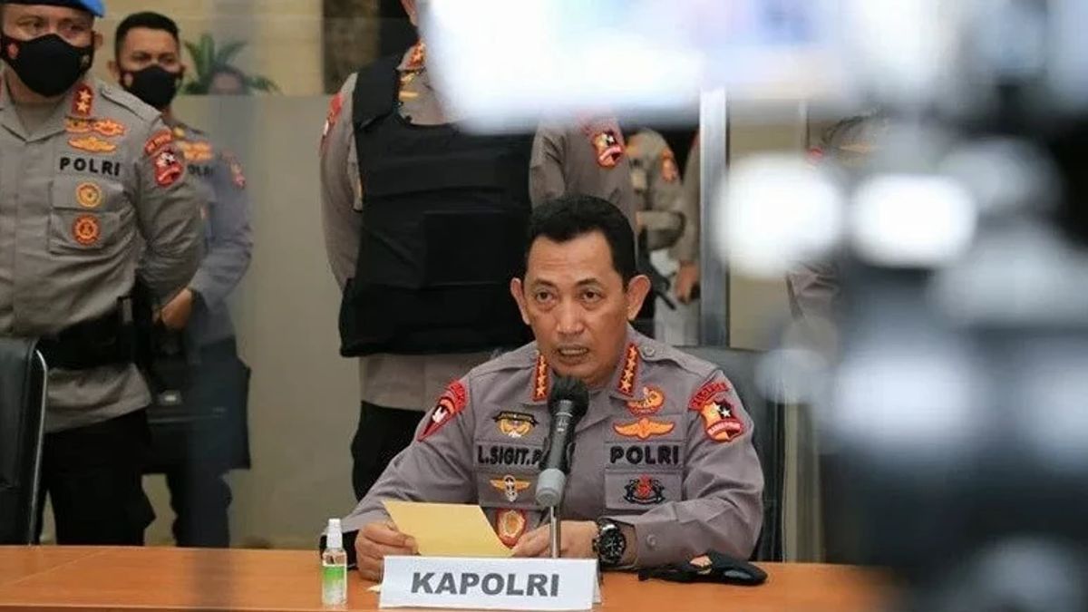 The National Police Chief Calls The Minister Of Health Rearranges PPKM Rules