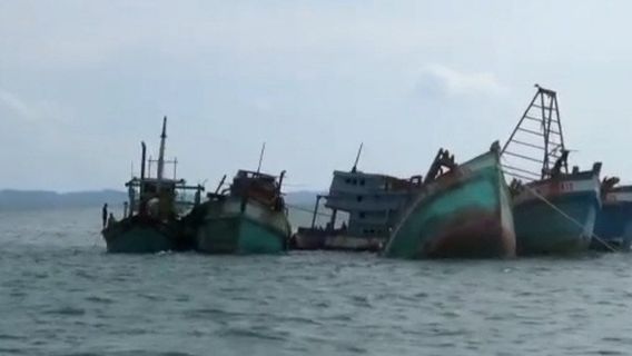 5 Foreign Ship Thieves Fish Drowned In Waters Of Kepri