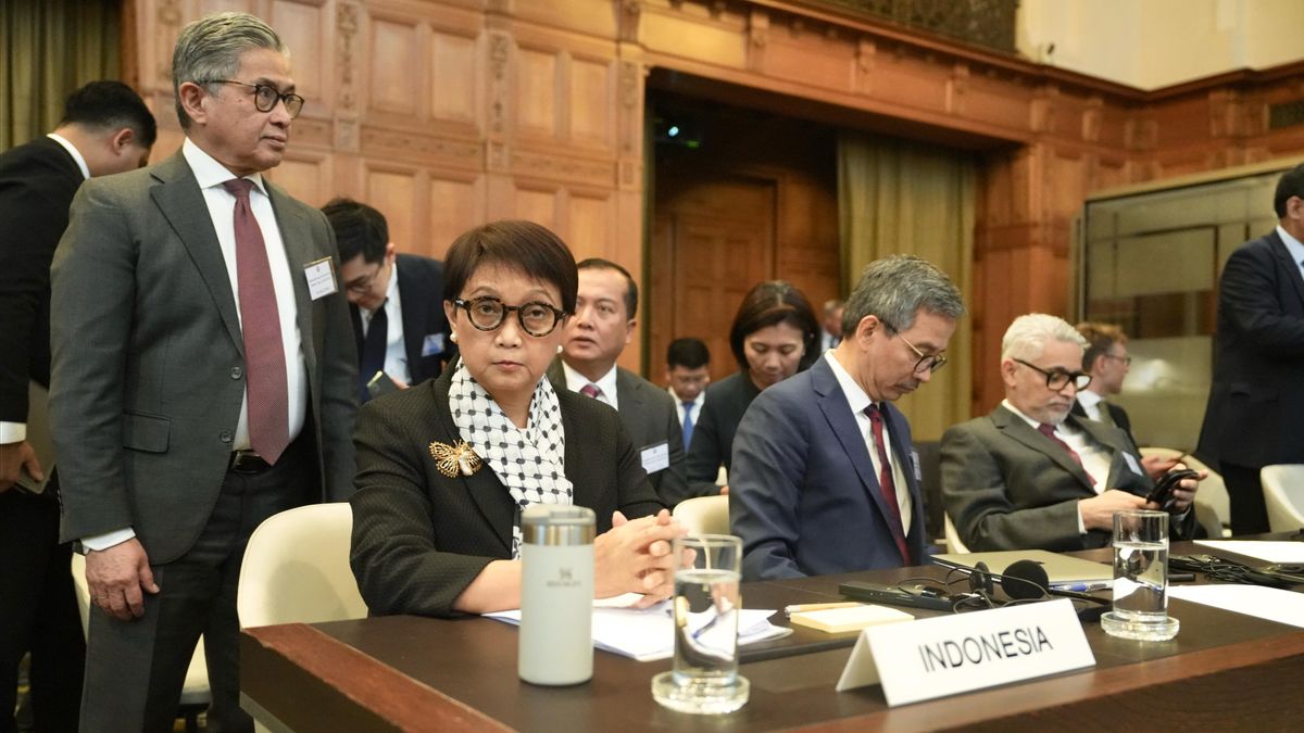 Affirming Illegal Population, Foreign Minister Retno Asks Israeli Troops To Be Withdrawn From Palestine During Speech At The International Court