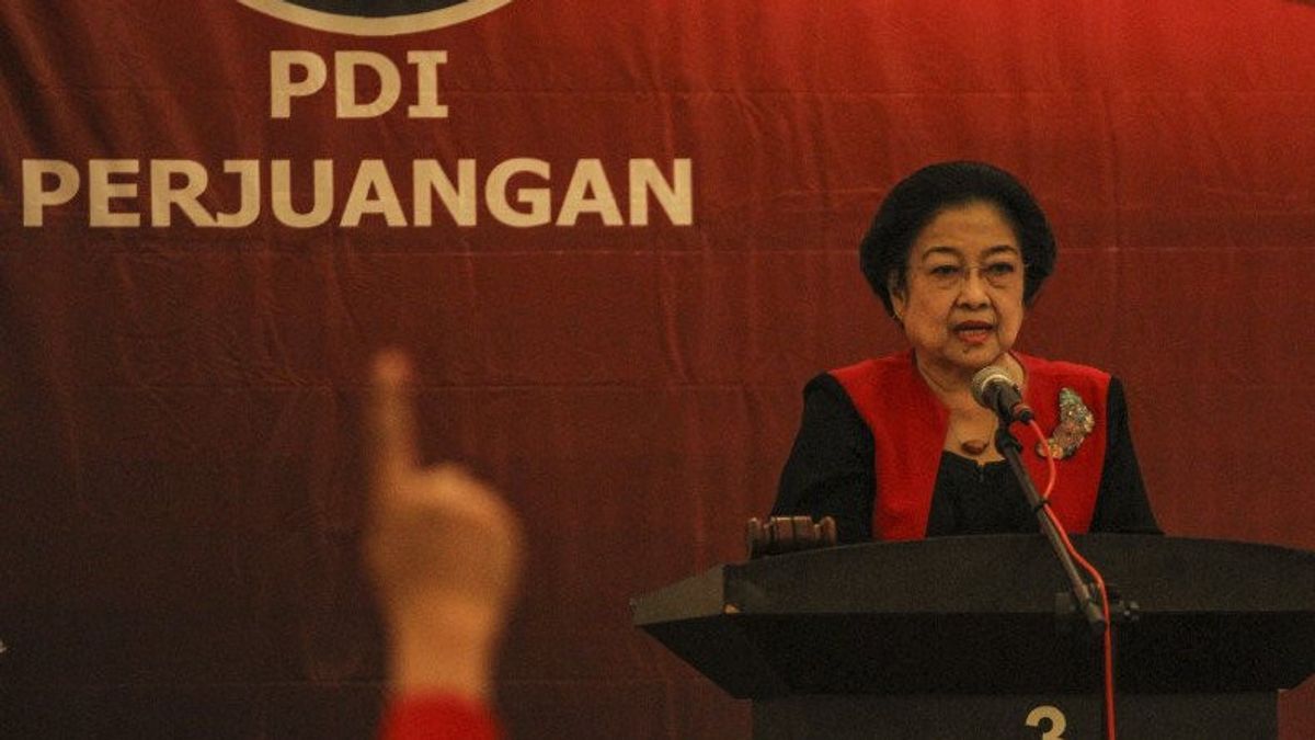 Rappelant La Lutte Du PDIP Pour Gagner Les élections, Megawati: Once Called The Flip-flop Party Et Gurem Party