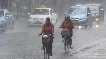 Prakiraan Cuaca Hari Ini, BMKG Peringatkan Hujan Lebat di 10 Wilayah