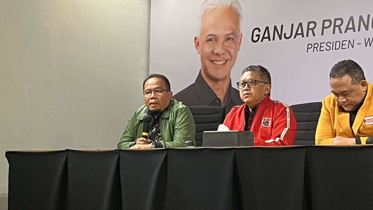 PDIP Supports PPP To Sue Election Results, Hasto: Don't Get Lost Because Support Ganjar-Mahfud