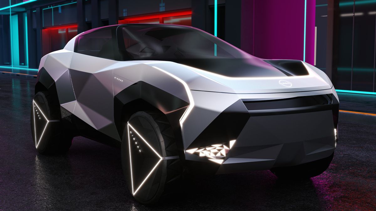 Nissan Shows Hyper Punk Concept, Suitable Car For Creator Content And Influencer