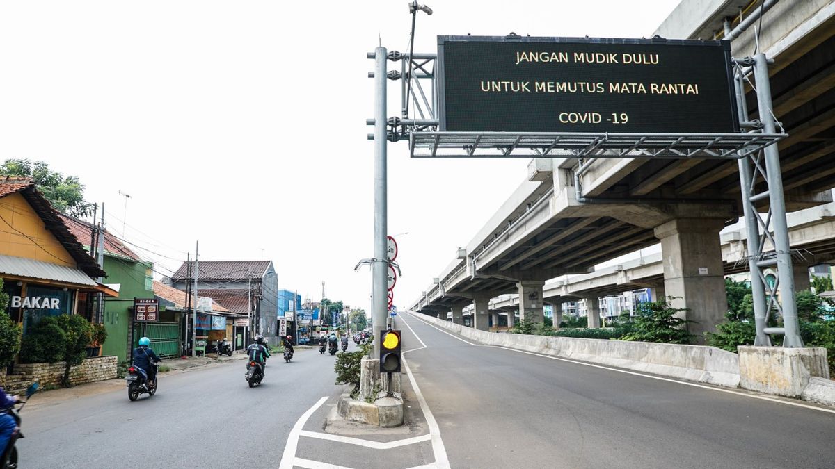 Homecoming Ban Ends, Here's The Travel Conditions In Jakarta Starting Today