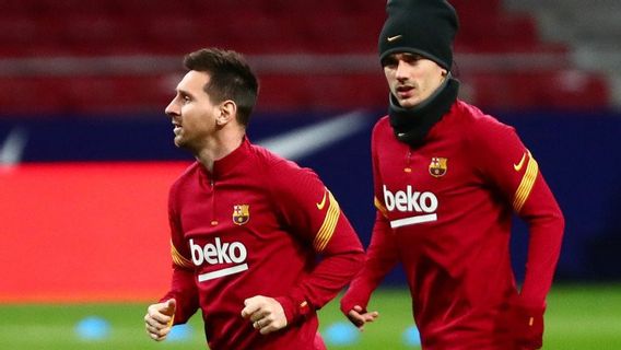 Griezmann Buka Suara soal Hubungannya dengan Messi